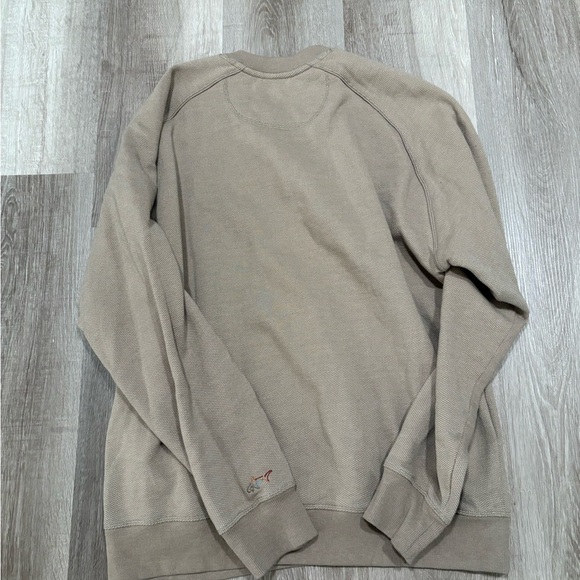 Greg Norman Collection Men's Beige Crewneck Sweater - Picture 5 of 5